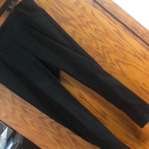 Terra & Sky black pants stretchy 0x 14w front pkts